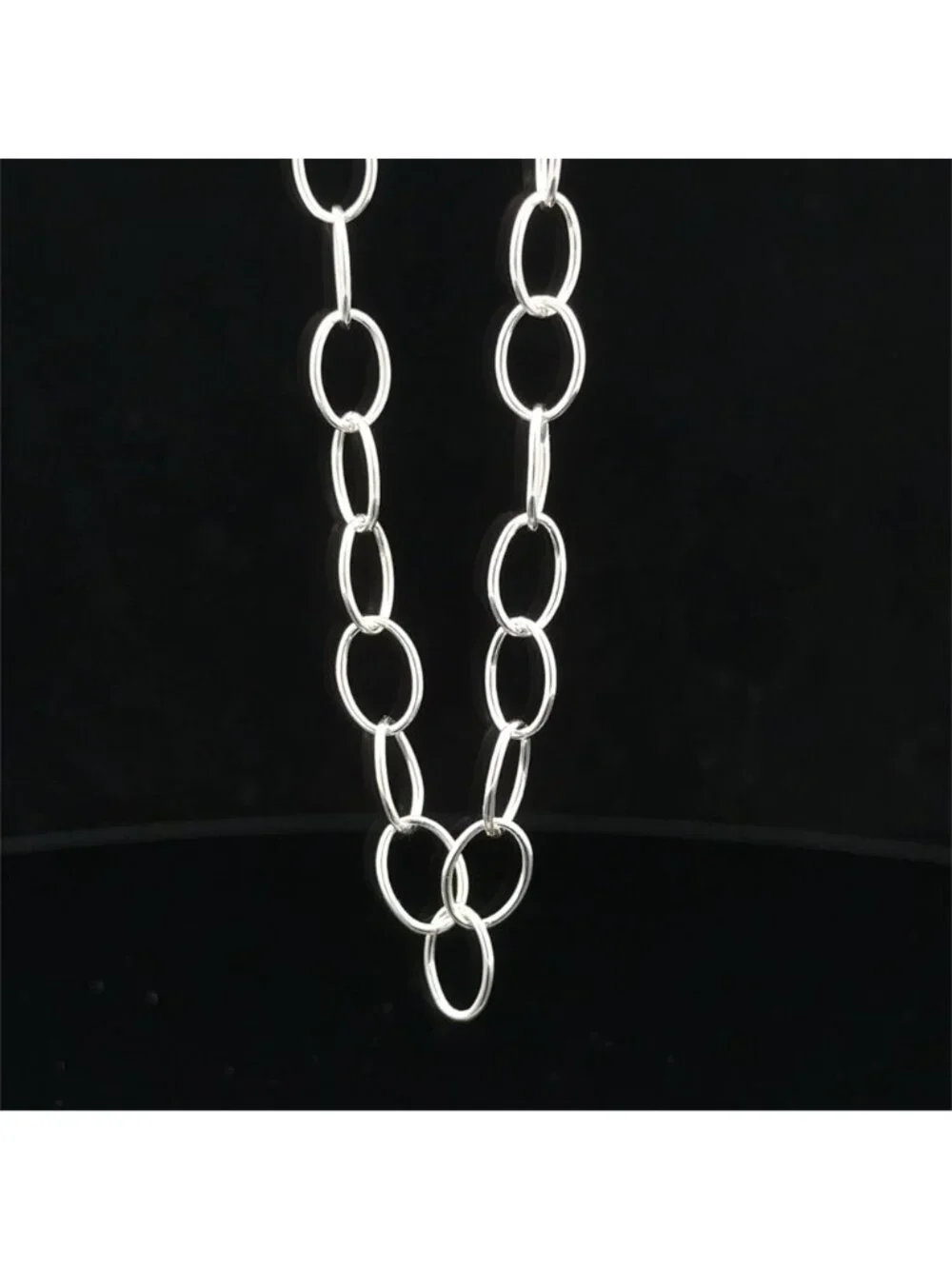 925 Sterling Silver Cable Interchangeable Charm Bracelet, Build Your Own - Picture 3 of 7